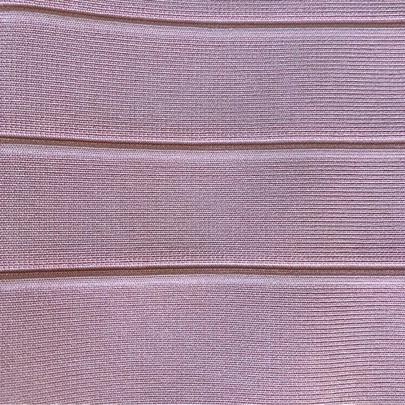 Super Sexy Pink Herve Leger Dress - Picture 4 of 8